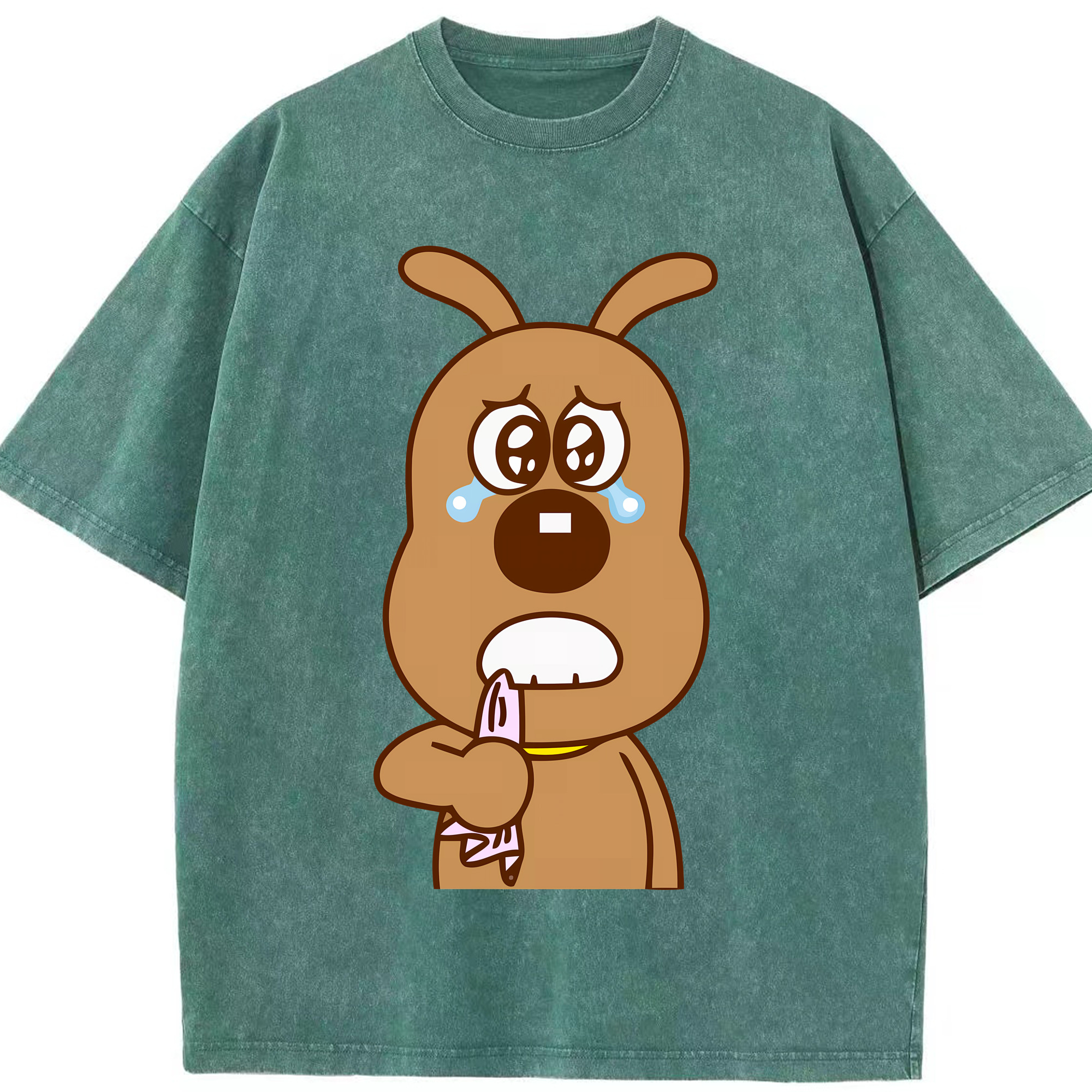 （画像用） アンパンマン Anpanman 綿100% ヴィンテージ風 半袖Tシャツ（フロントプリント）